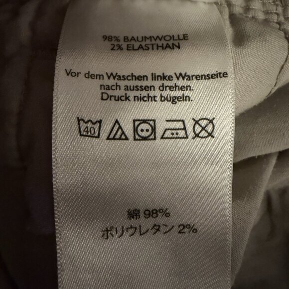 Eddie Bauer Pants Womens 14 Green Corduroy Stretch Modern Straight Casual Ladies - Picture 7 of 8